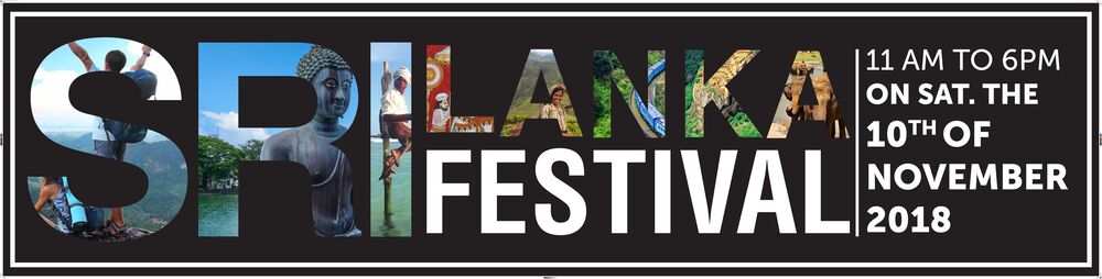 Sri Lanka Festival 2018: event graphics